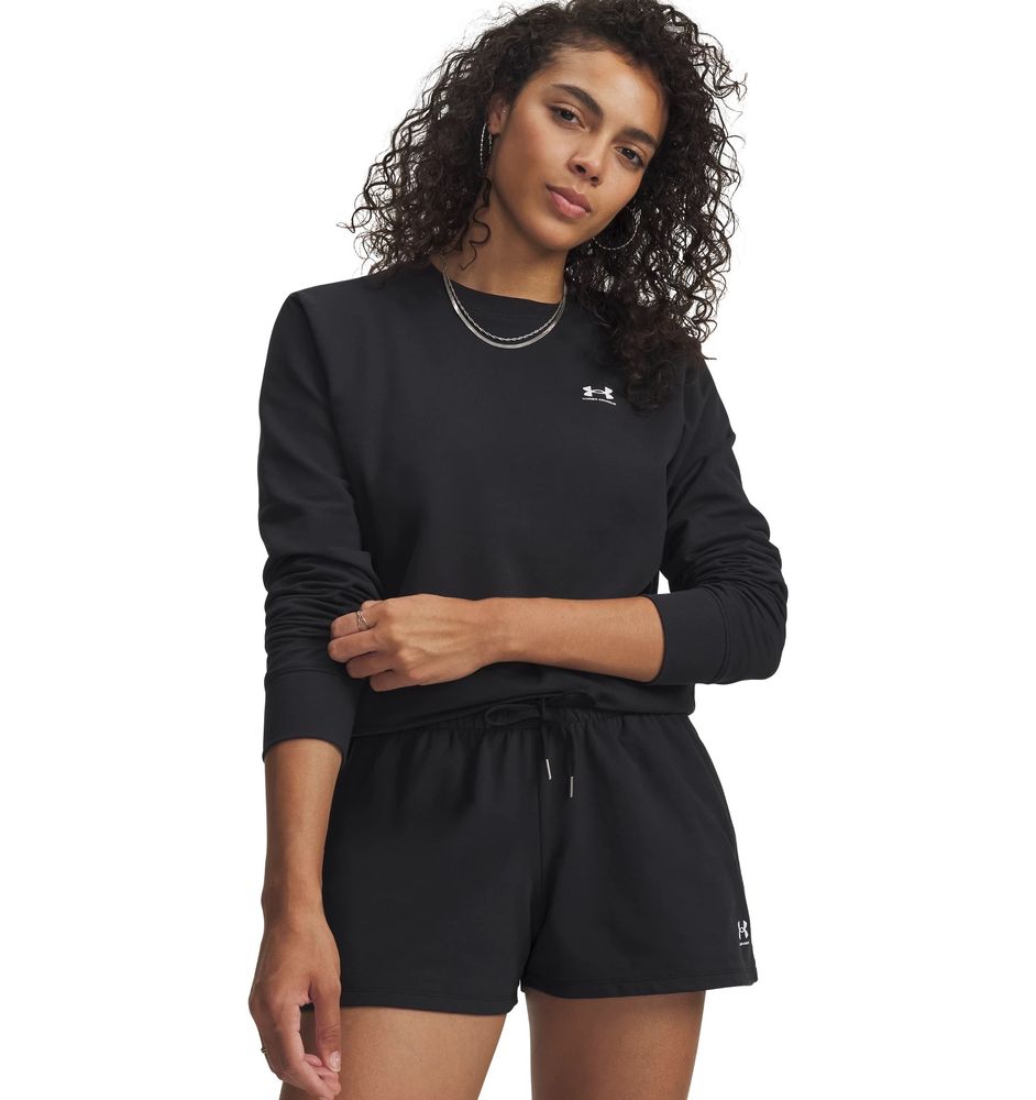 Under Armour Sport Terry Crew - black