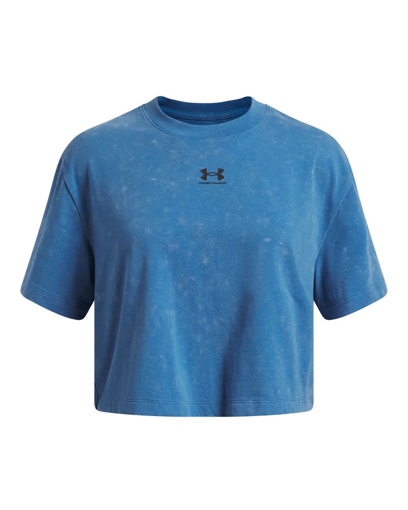 Under Armour Ua G Rival Wash Ss - aegean blue