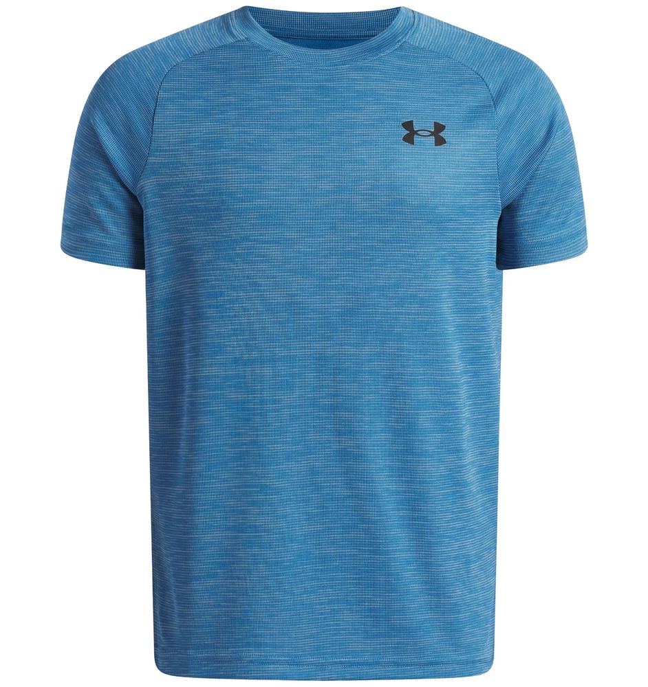 Under Armour Ua Tech Textured Ss - aegean blue