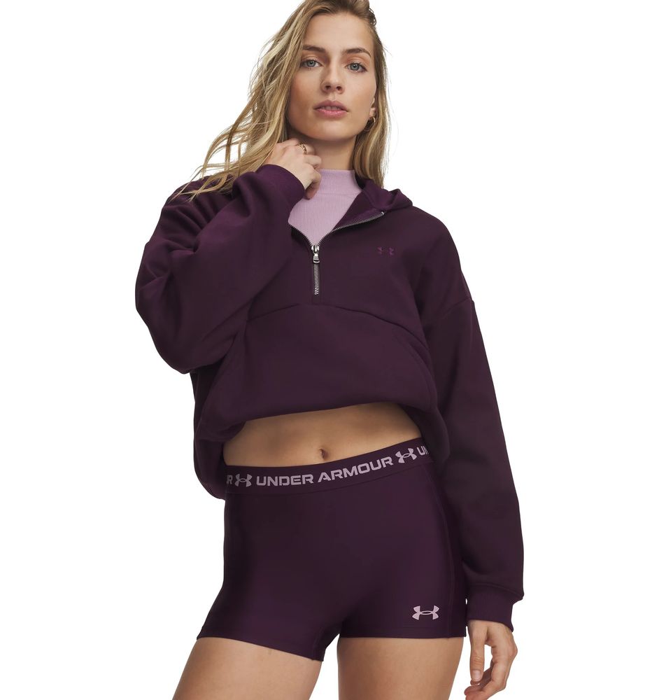 Under Armour Ua Icon Fleece Hz Hoodie - purple echo