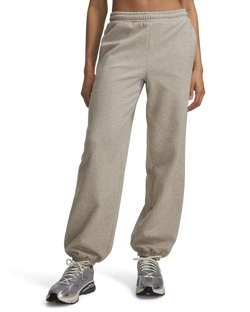 Under Armour Icon Flc Gym Pant - timberwolf taupe light hthr