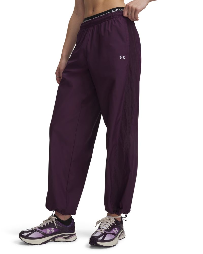 Under Armour Icon Woven Pant - purple echo