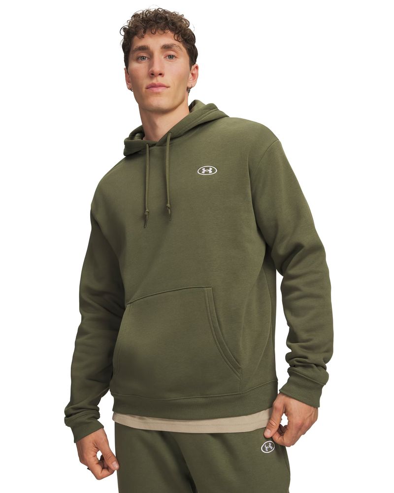 Under Armour Ua Rival Flc Hoodie - marine od green