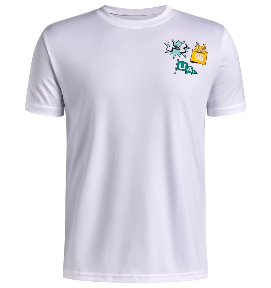 Under Armour Ua B Tech Graphic New 1 - white