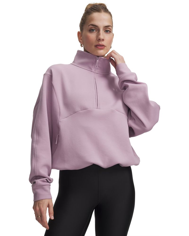 Under Armour Unstoppable Fleece Hz - mauve pink