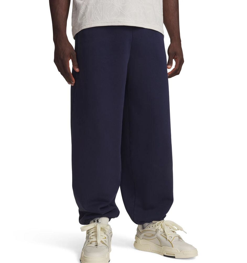 Under Armour Ua Icon Hw Flc Washed Pants - midnight navy
