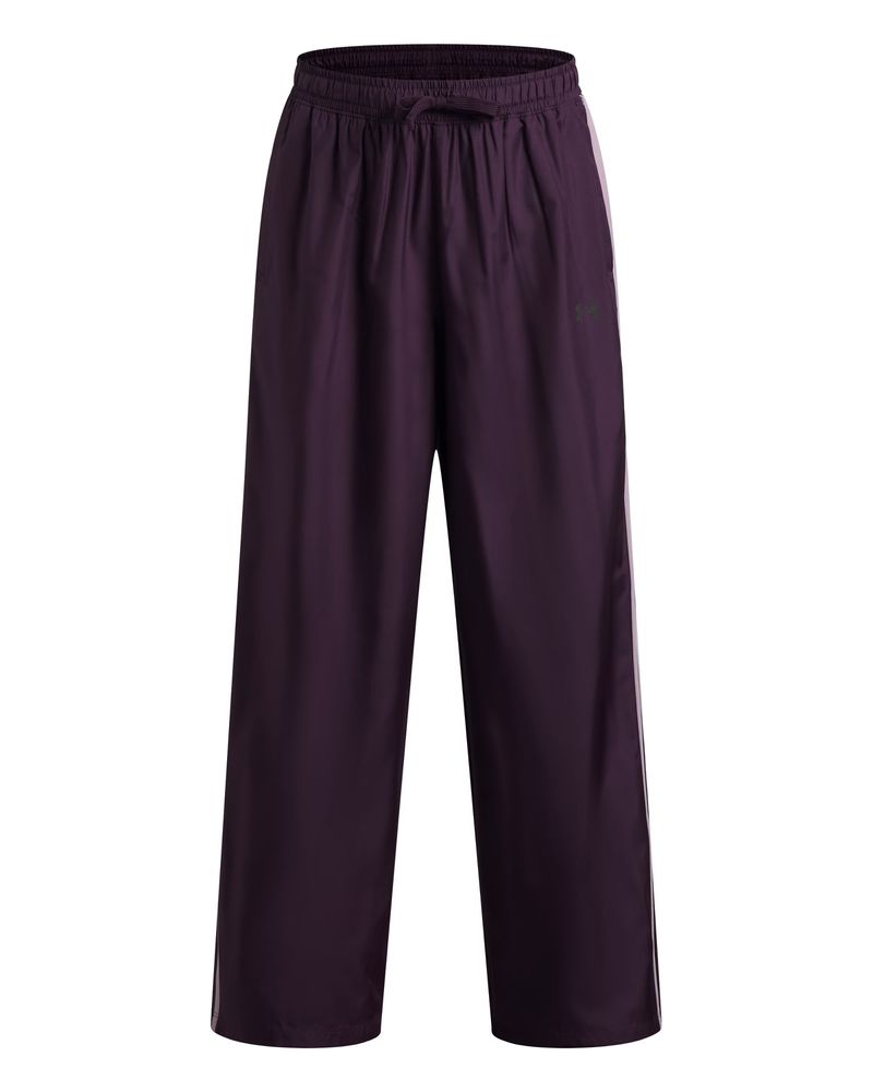 Under Armour G Icon Woven Open Leg Pant - purple echo
