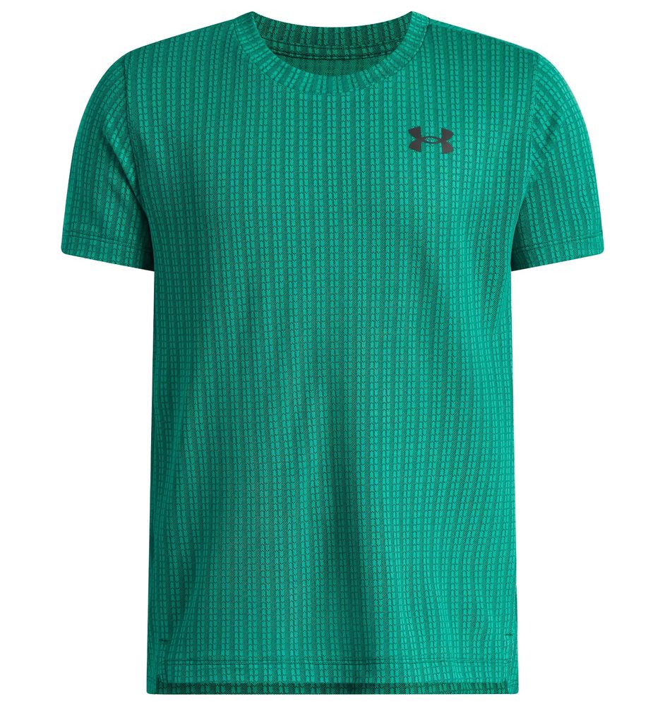 Under Armour Ua Tech Vent Jacquard Ss - geode green