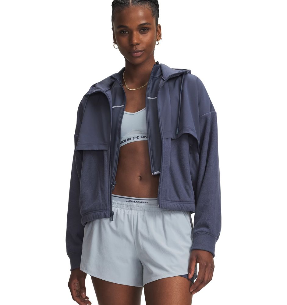 Under Armour Ua Performance Fleece Jacke - downpour gray