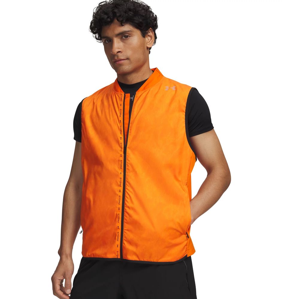 Under Armour Ua Velociti Cw Storm Vest - outrageous orange
