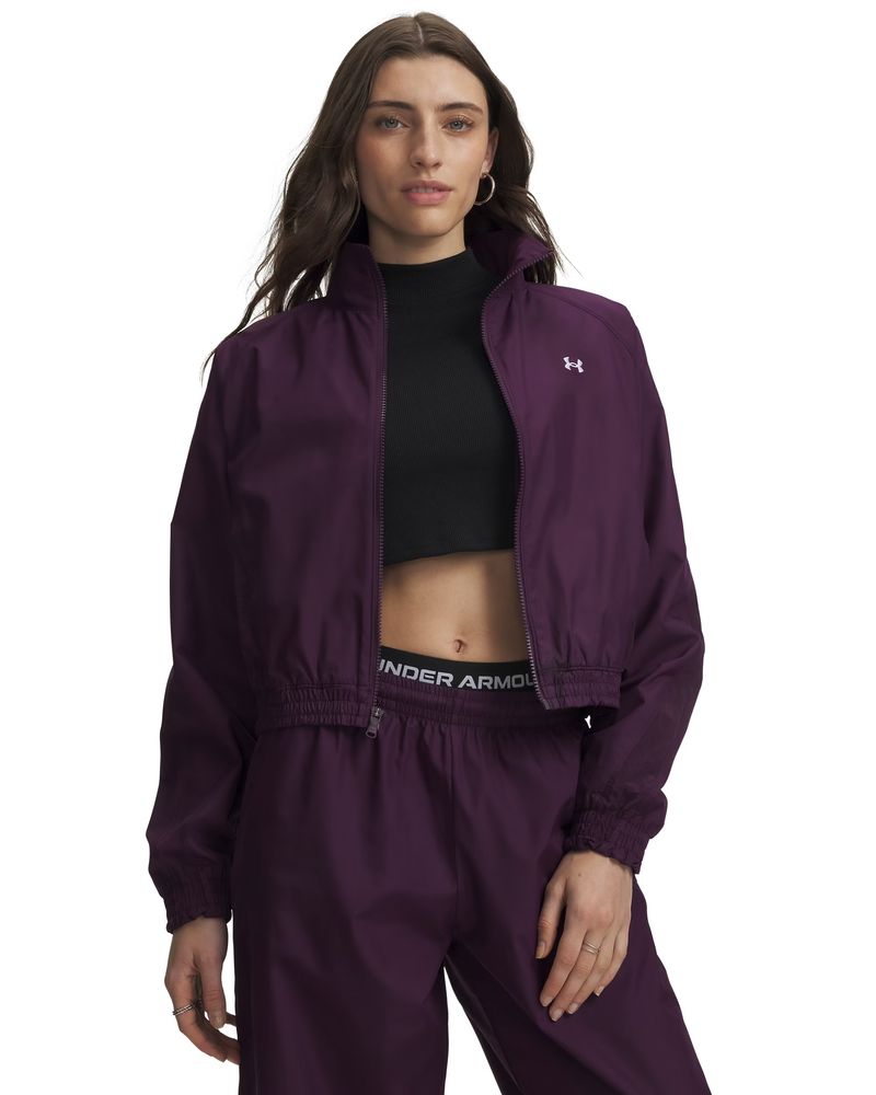 Under Armour Icon Woven Jacket - purple echo