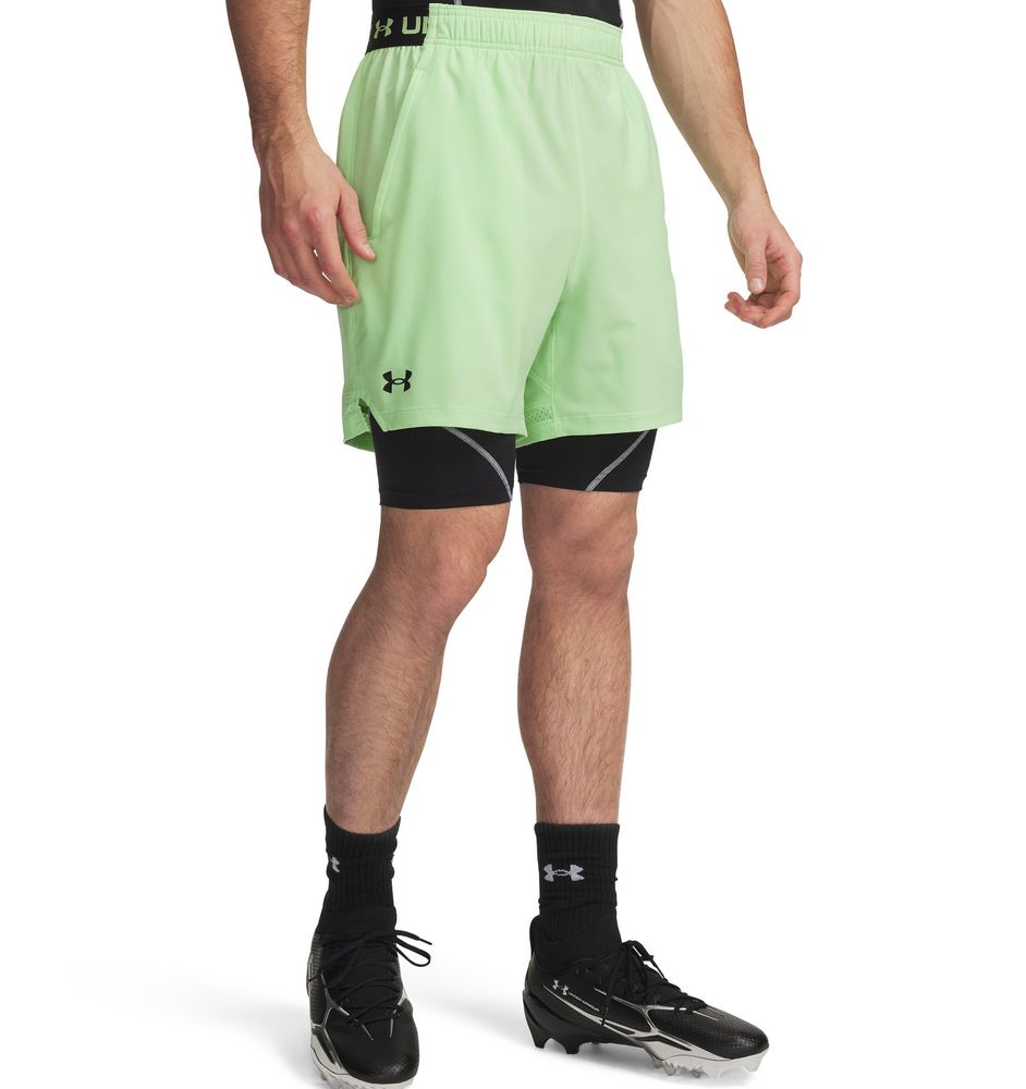 Under Armour Ua Vanish Woven 6In Shorts - lumos lime