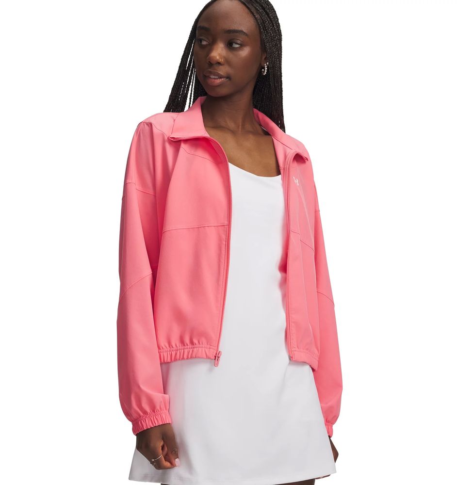 Under Armour Ua Rival Woven Jacket - bittersweet pink