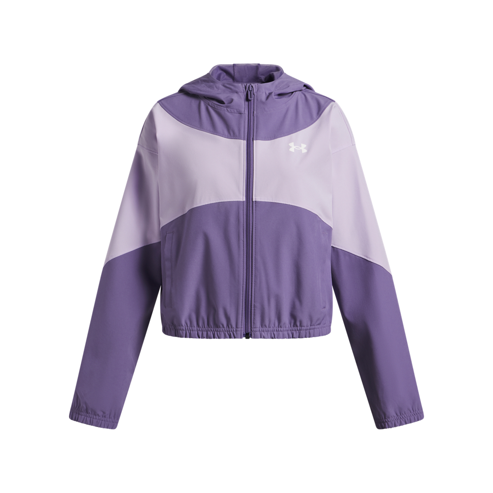 Under Armour Ua Rival Woven Hd Jacket - purple luxe