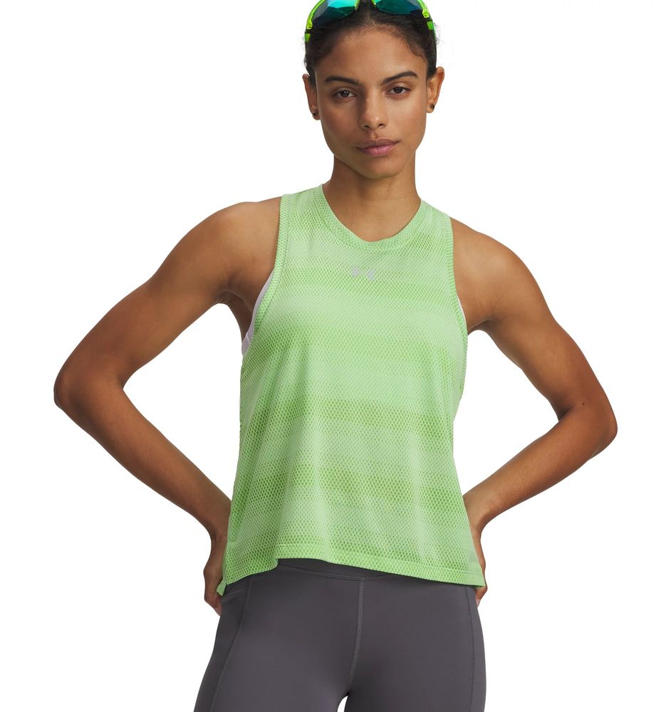 Under Armour Ua Velociti Singlet - lumos lime