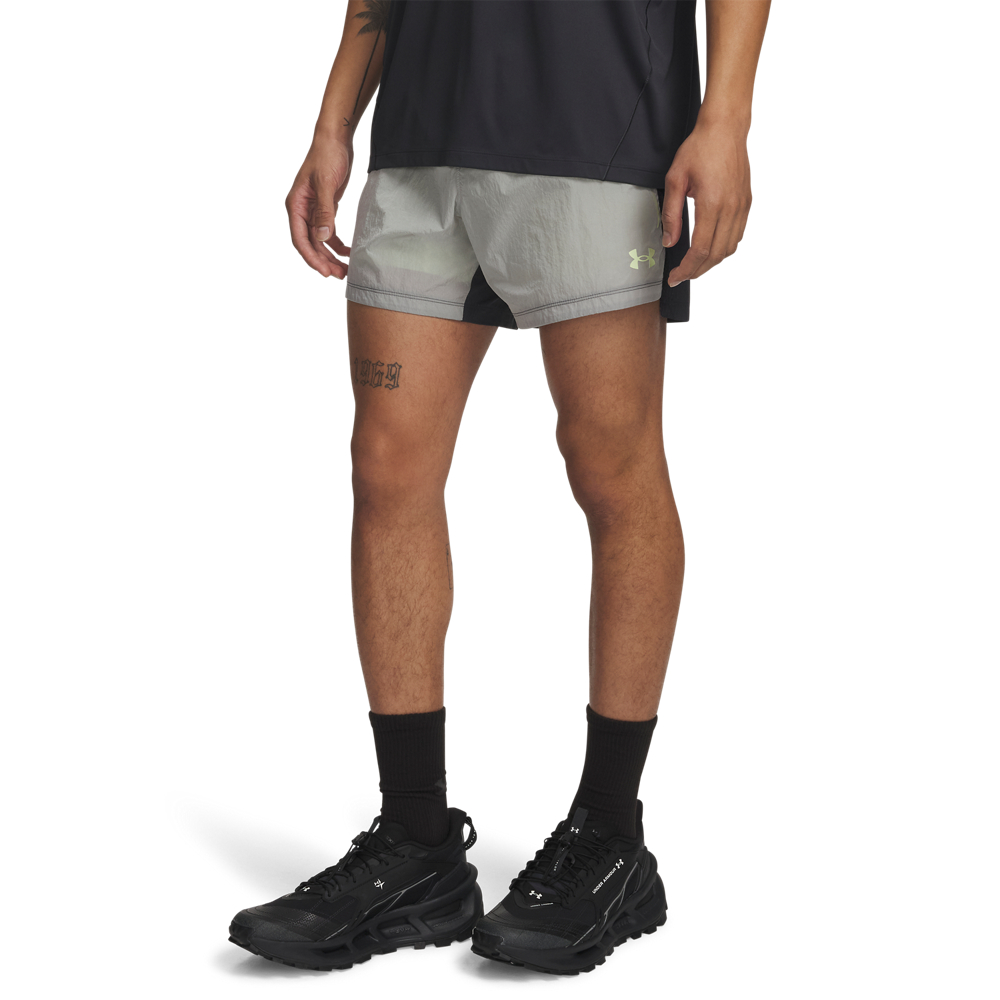 Under Armour M Trail Run 5' Lined Short - titanium