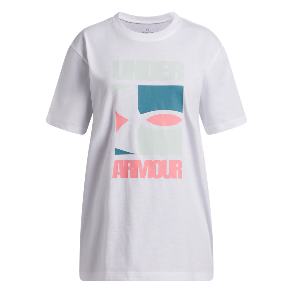 Under Armour Ua G Block Logo Os Ss - white