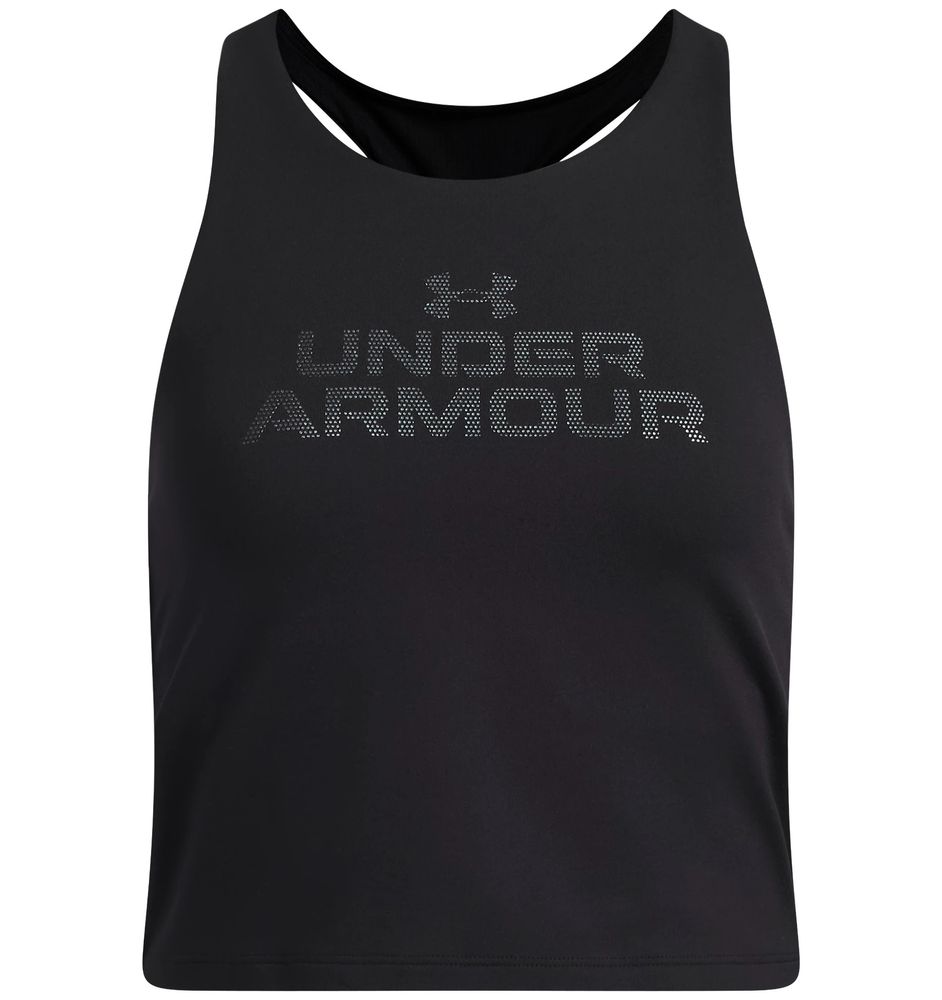 Under Armour G Motion Branded Crop Tank - black