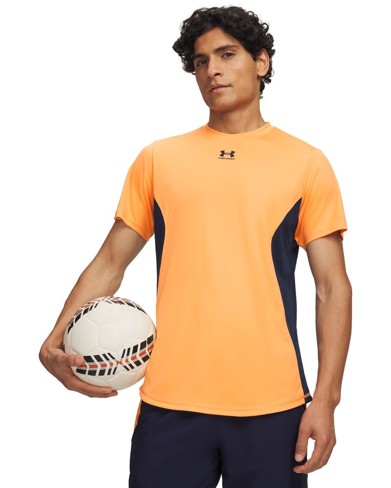Under Armour Ua M Challenger Pro Prnt Ss - orange bloc