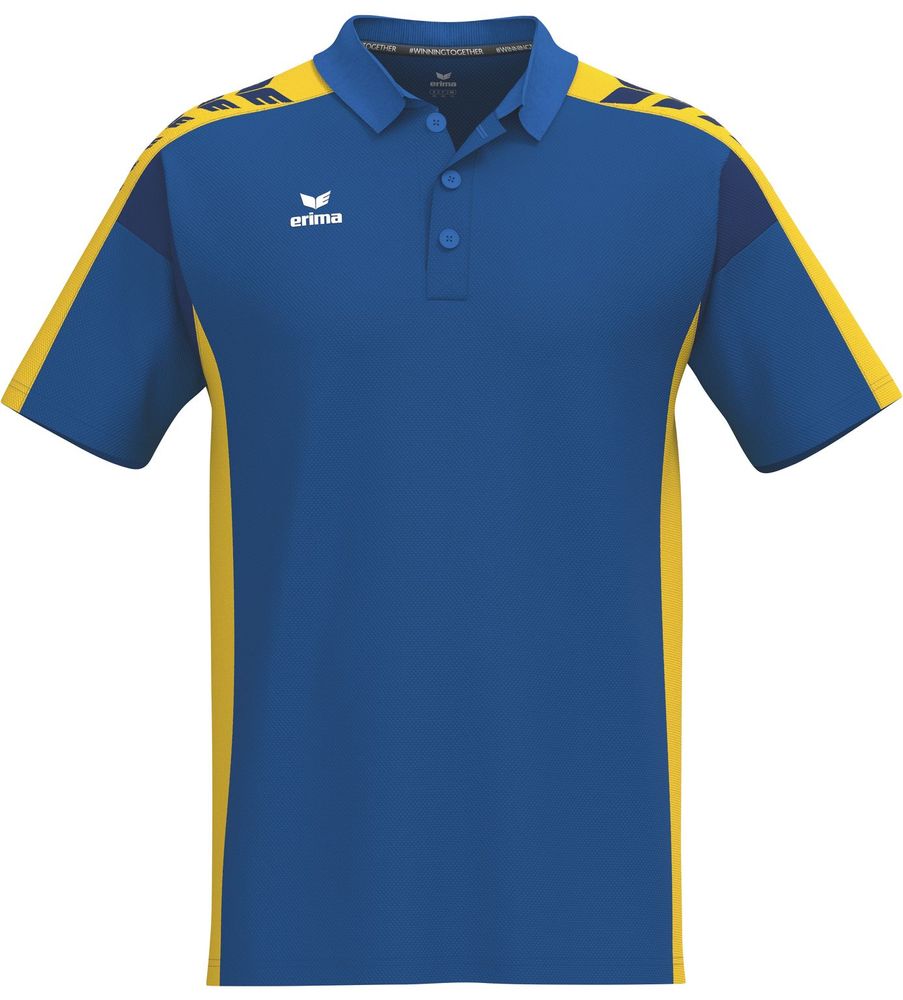 Erima Celebrate 125 Poloshirt Function - new royal/yellow