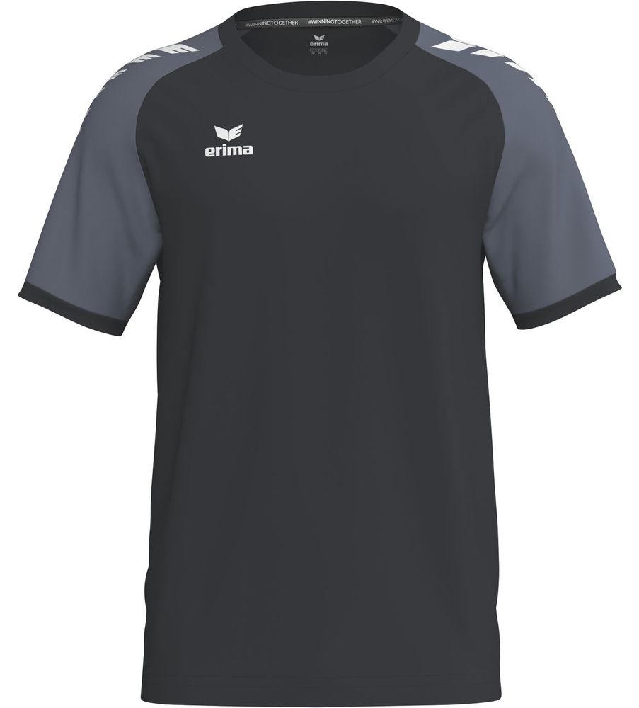 Erima Wings Jersey Shortsleeve - black/slate grey