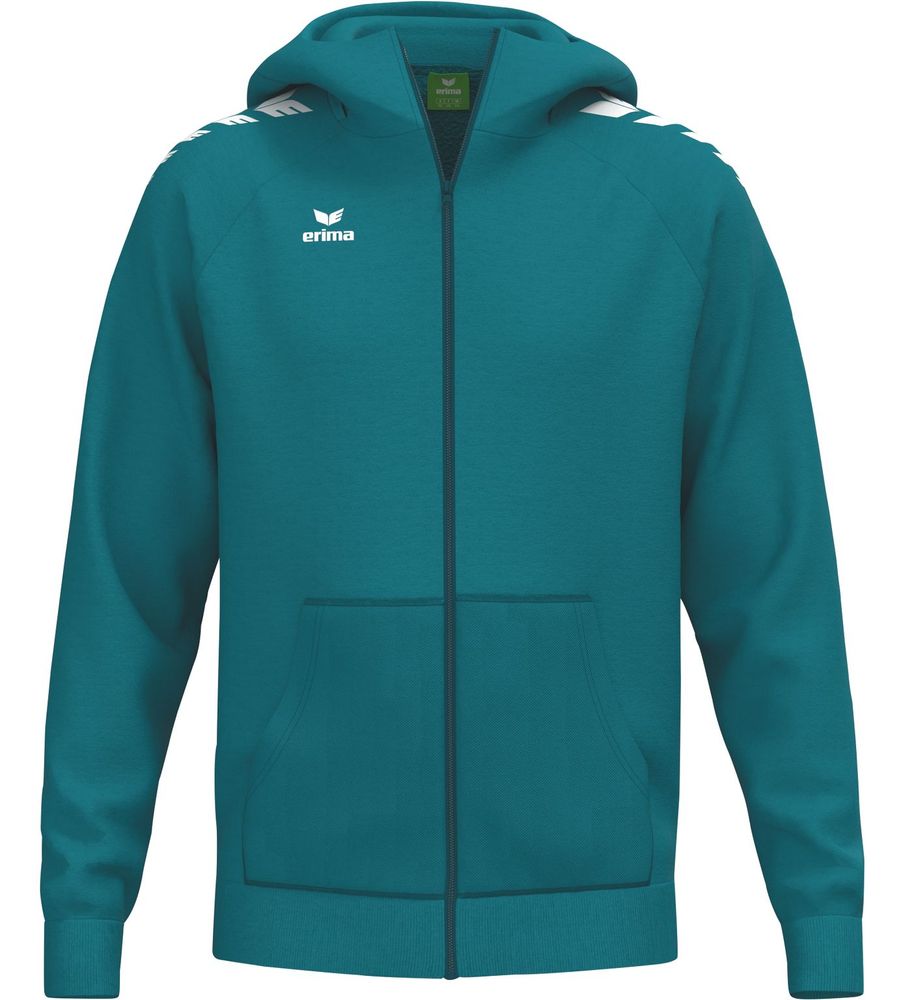 Erima Cmpt Wings Hoody Jacket - tahitian blue