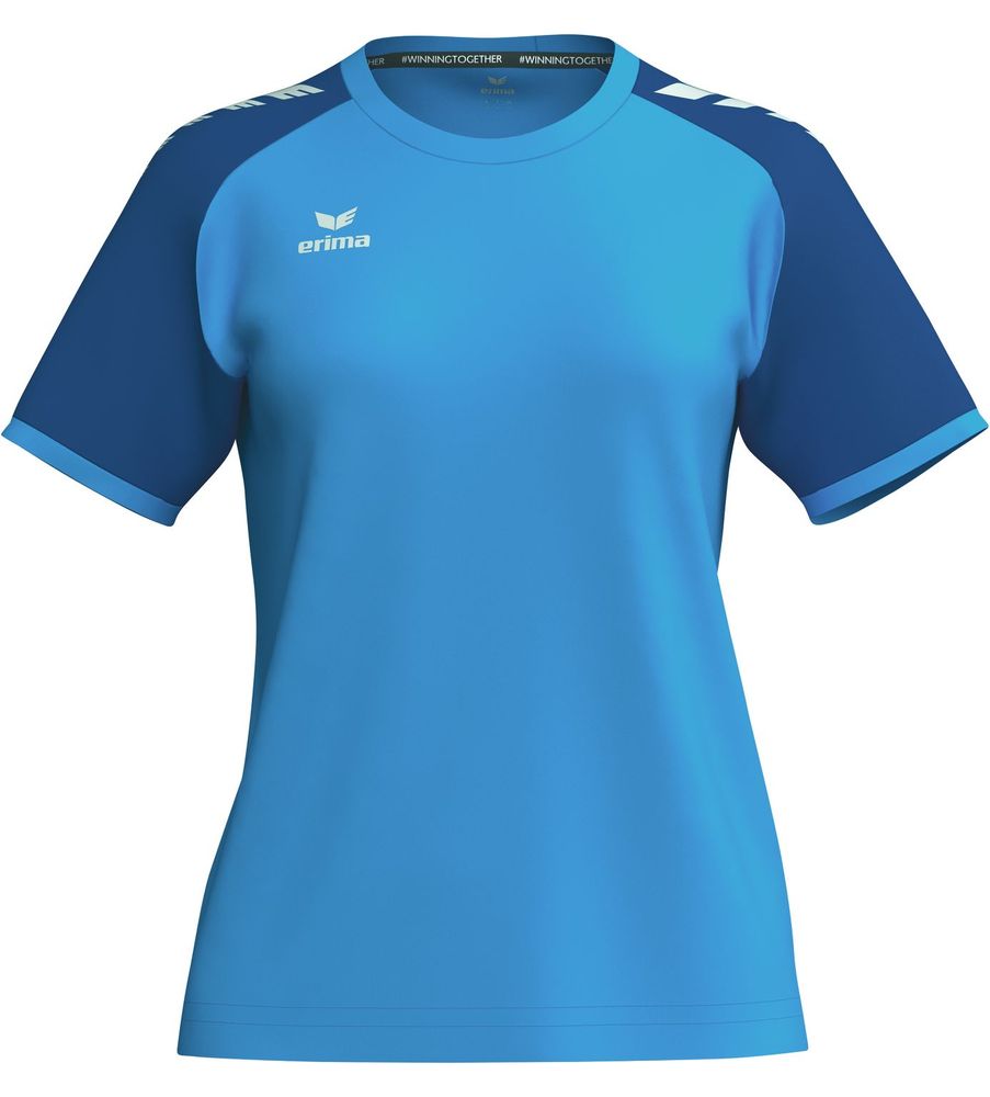 Erima Wings Jersey Shortsleeve - curacao/new royal