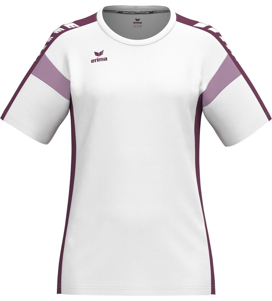 Erima Celebrate 125 T-Shirt Function - white/burgund