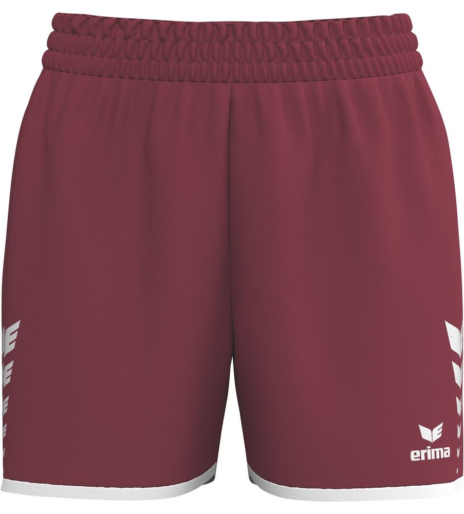 Erima Wings Shorts Without Inner Slip - bordeaux