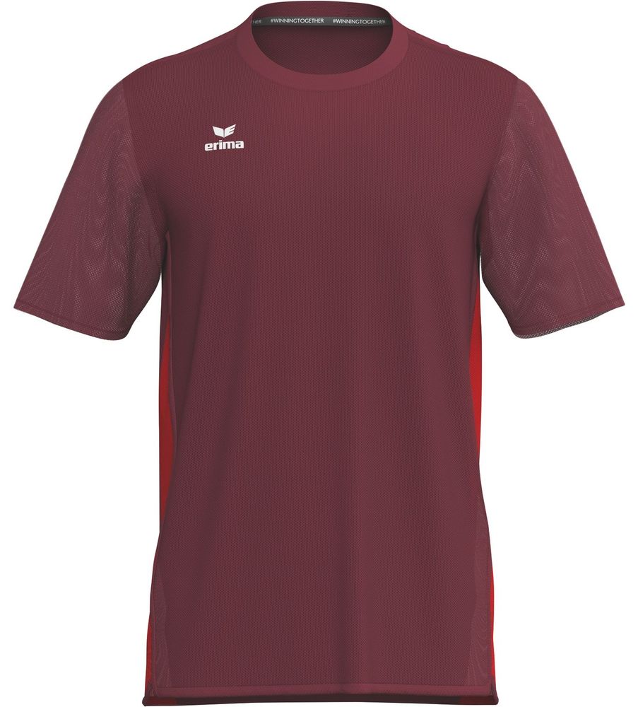 Erima T&F Wings T-Shirt Function - bordeaux/red