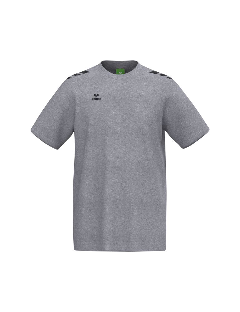 Erima Cmpt 3 Wings T-Shirt - grey-melange/black