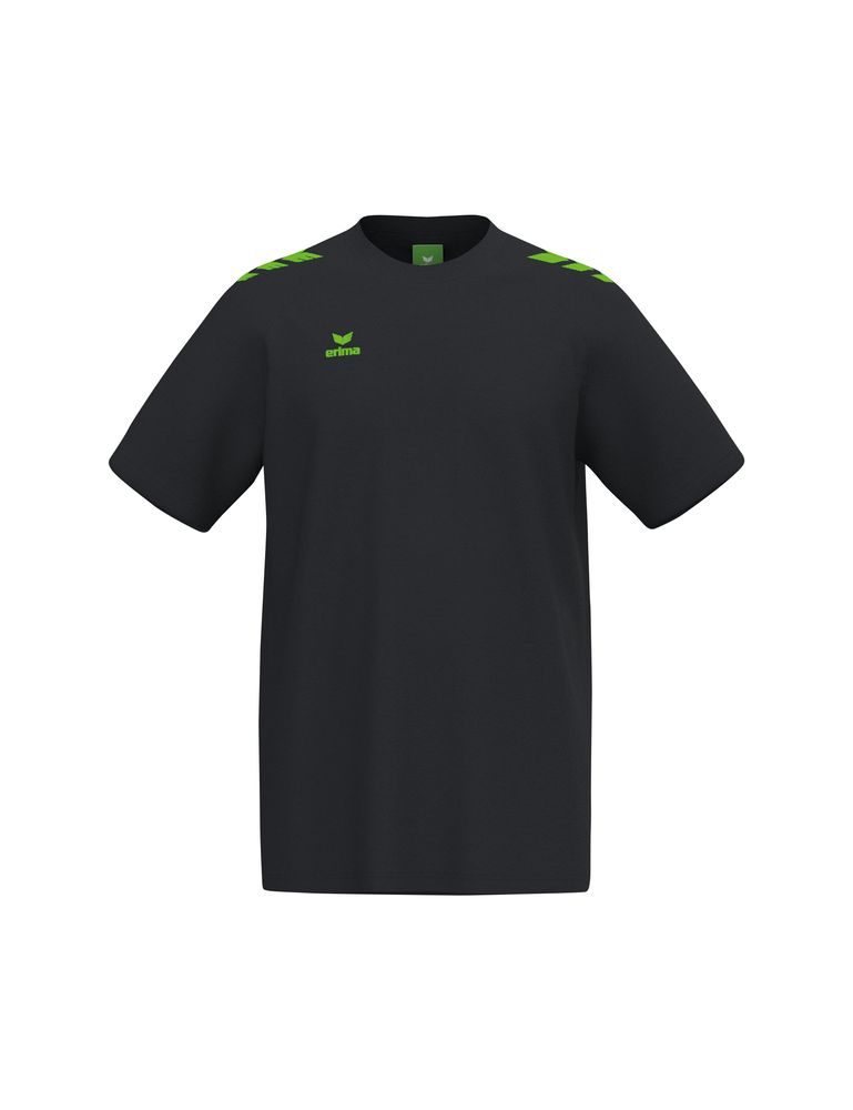 Erima Cmpt 3 Wings T-Shirt - black/green gecko