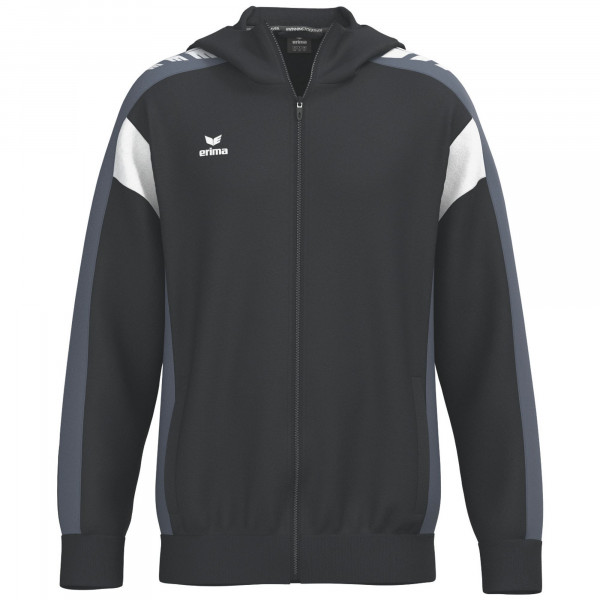 Erima Celebrate 125 Training Jacket With Hood - black/slate grey