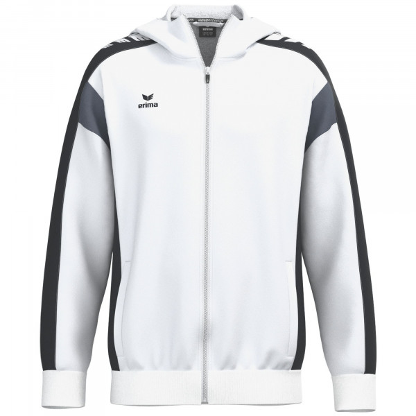 Erima Celebrate 125 Training Jacket With Hood - white/black
