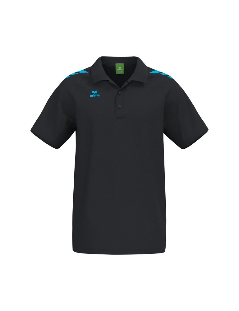 Erima Cmpt 3 Wings Poloshirt - black/curacao