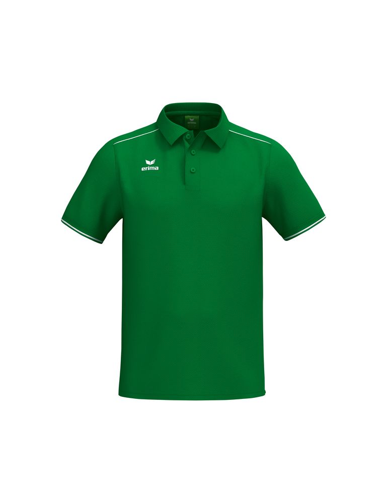 Erima Cmpt Poloshirt - smaragd/white