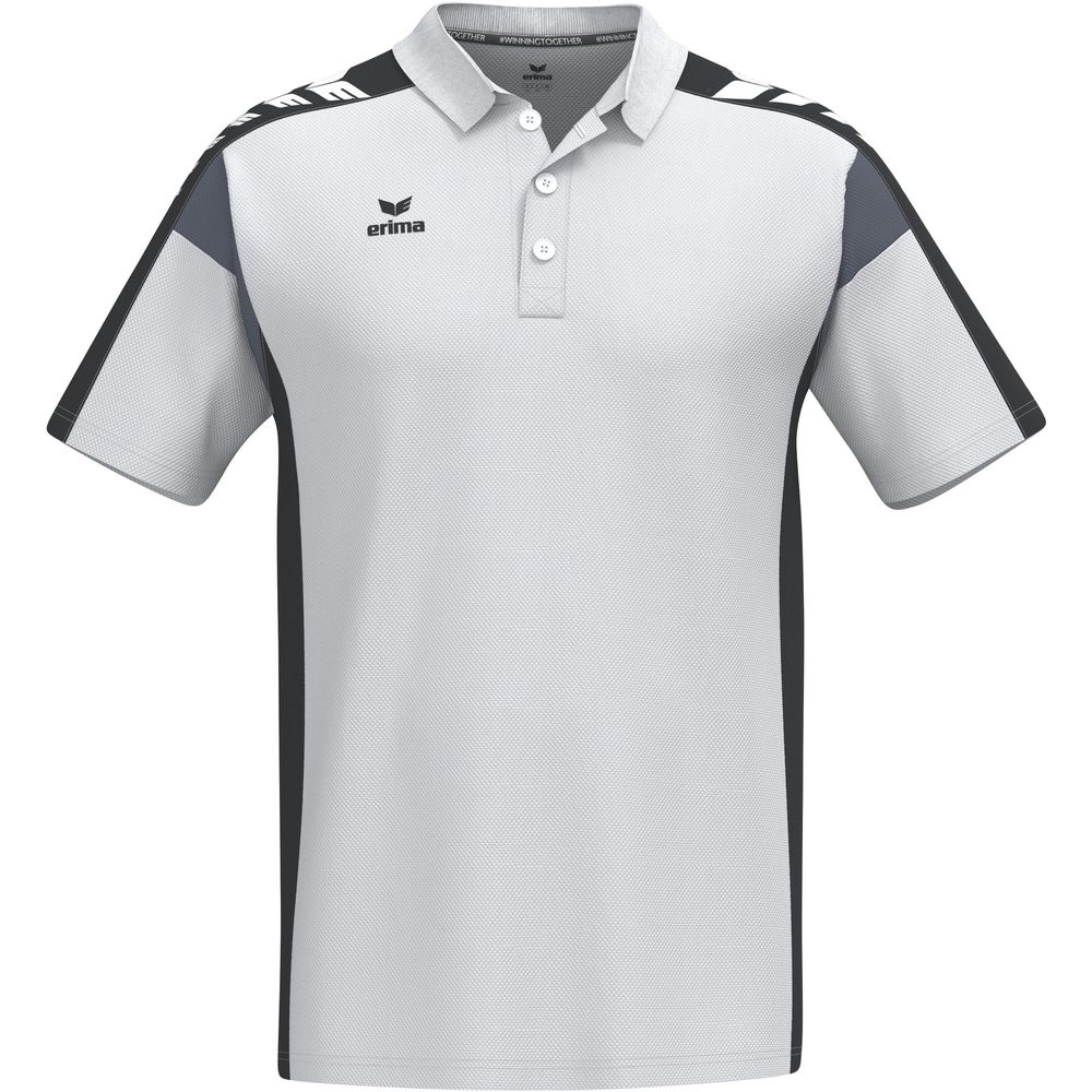 Erima Celebrate 125 Poloshirt Function - white/black