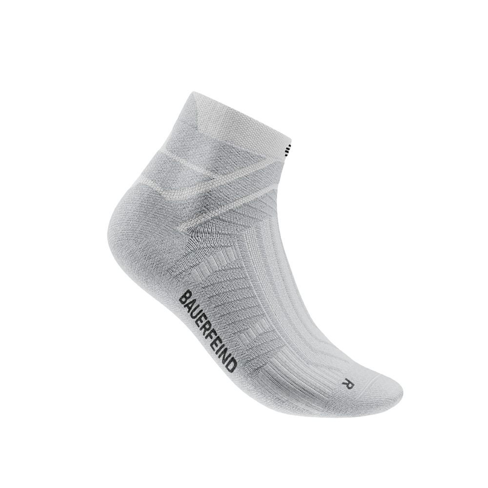 Bauerfeind Run Performance,Low Cut Socks - White