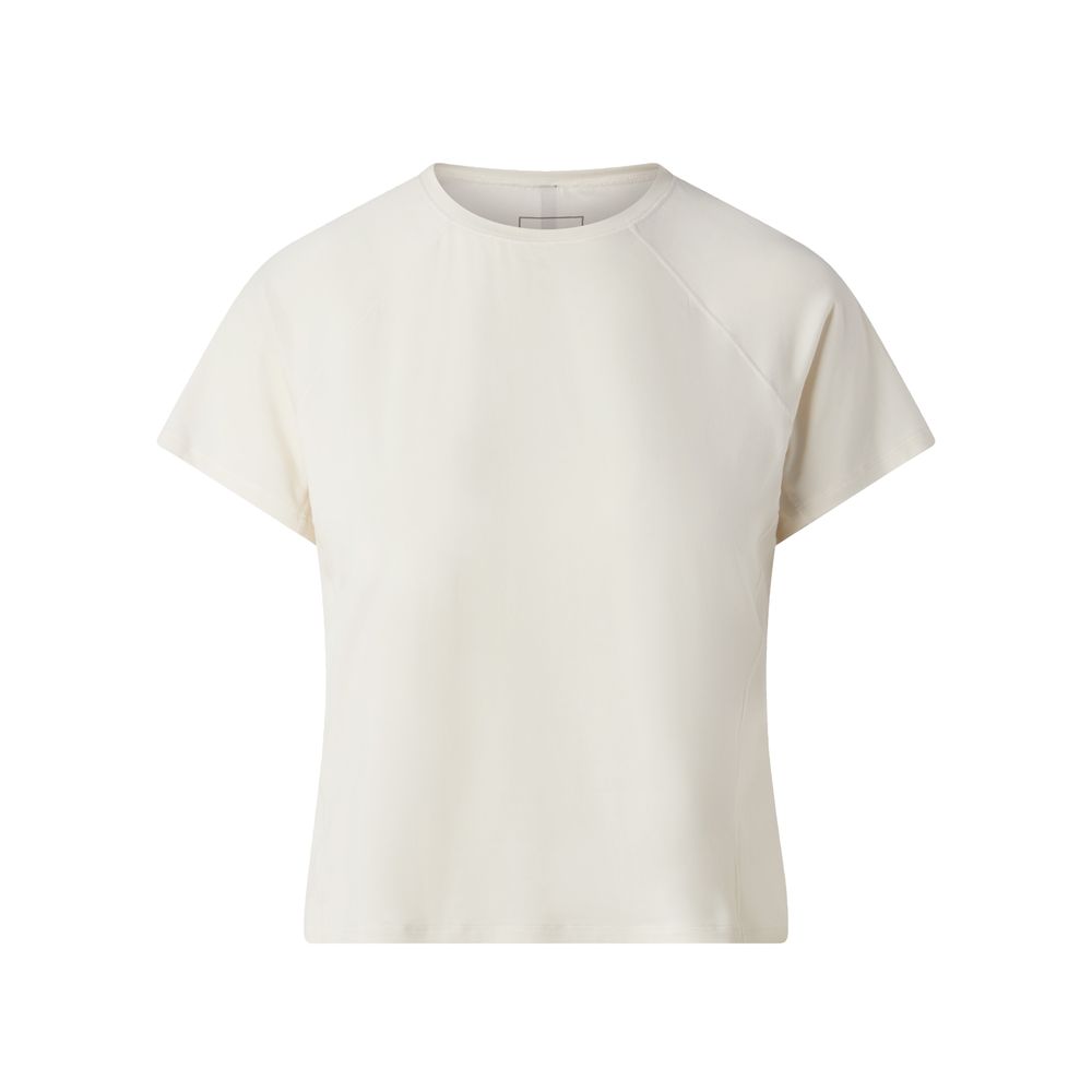 The North Face W JAIDA SS TEE - WHITE DUNE LIGHT HEATHE
