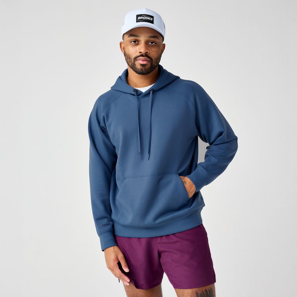 Brooks Movement Hoodie - steel blue