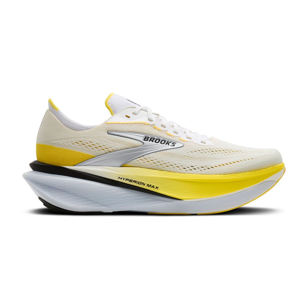 Brooks Hyperion Max 4 - white/cyber yellow/black