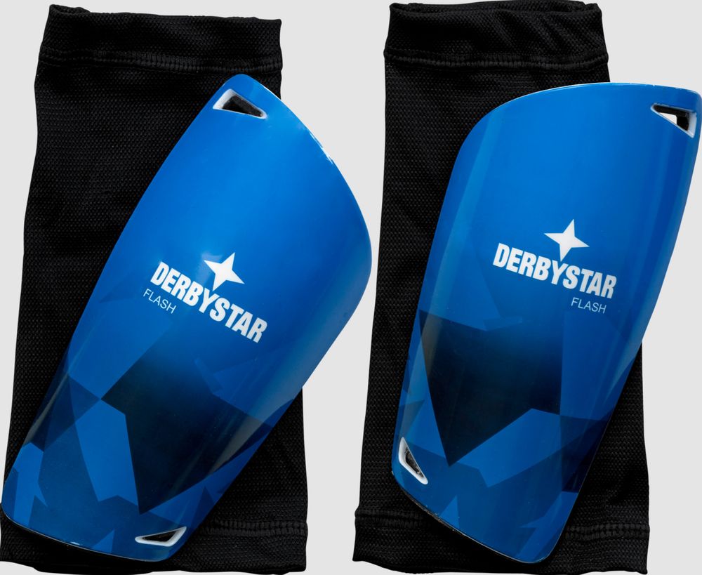 Derby Star SBS-Flash Scheinbeinschoner - blau/schwarz