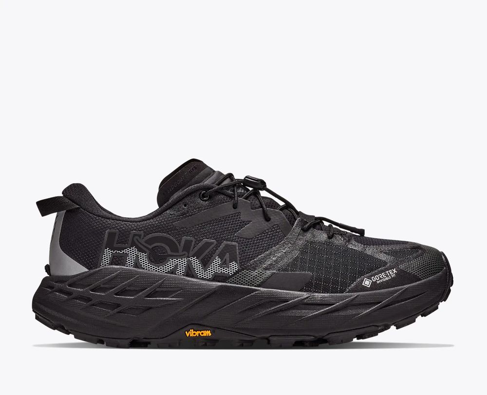 Hoka M SPEEDGOAT 7 GTX - BLACK / CARBON BLACK