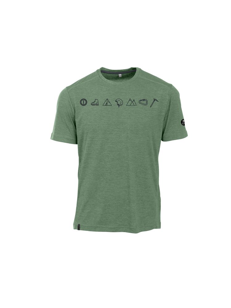 Maul Grinberg Fresh - 1/2 T-Shirt M - petrol