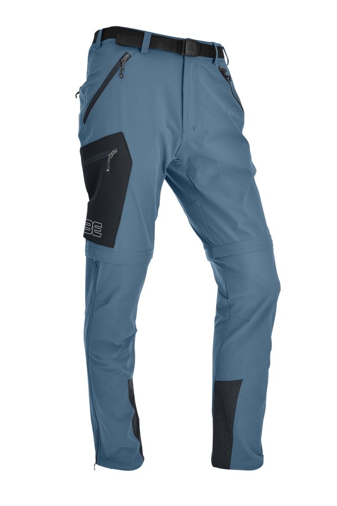 Maul Eiger Alpin - T-Zipp-Off Hose - himmelblau/schw