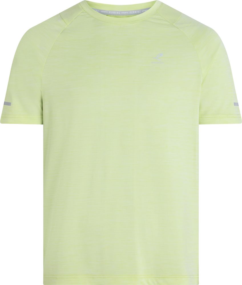 Energetics He.-T-Shirt Ailo Ss M - melange/green lime/g