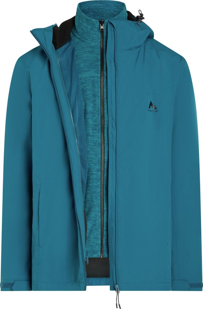 McKINLEY He.-Doppel-Jacke Tessi 3:1 Ii M - blue petrol/blue pet
