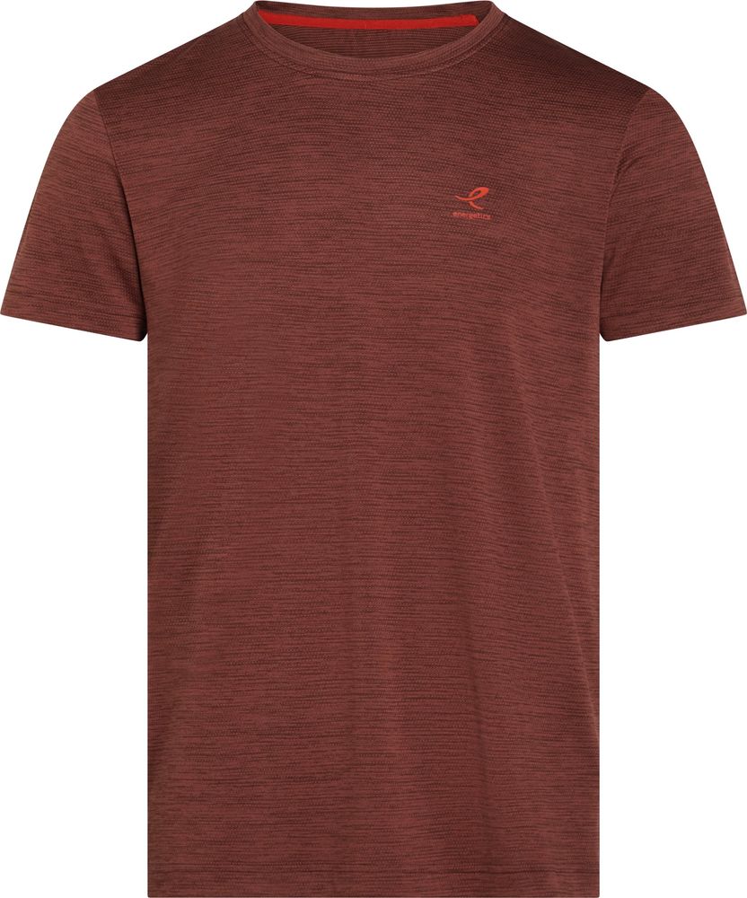 Energetics He.-T-Shirt Telly Ii Ss M - melange/brown dark/r