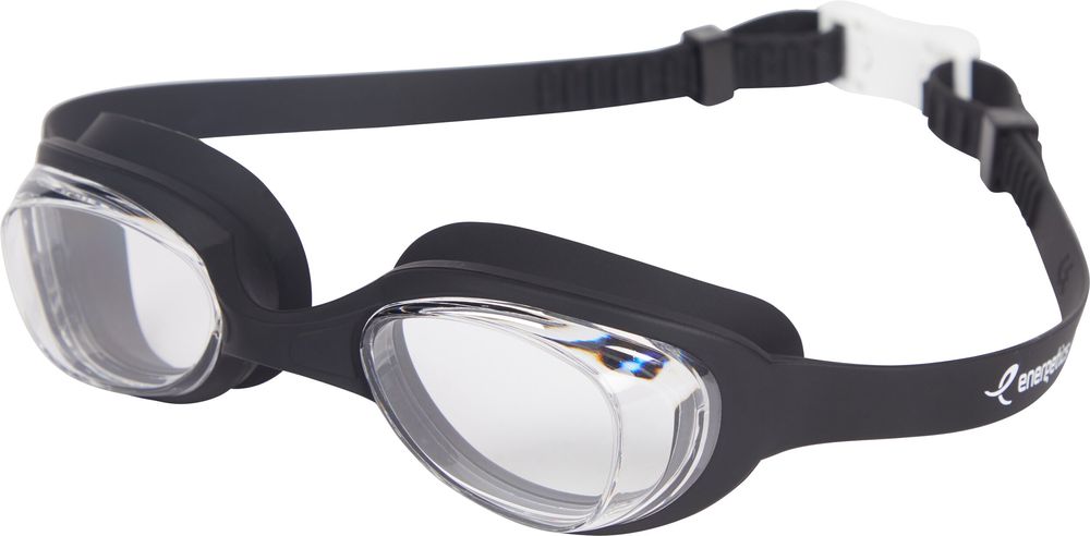 Energetics Unisex Schwimmbrille Atlantic - black/white