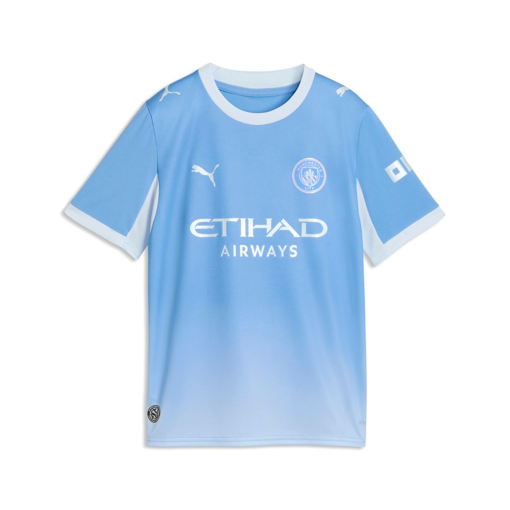 Puma Mcfc Home Jersey Replica Jr - team light blue-icy blue